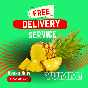 8 Pineapple Golden Tropical Treat